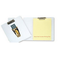 Recycled White Cardboard Clip Board (1 Color Imprint)